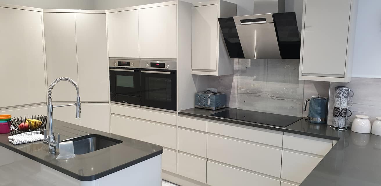 Kitchen fitting completed by Carpentry and Tiling Solutions in Basildon Essex